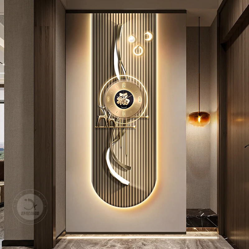 Luxury Lifestyle Aesthetic - ساعة حائط أنيقة وجميلة، ساعة رقمية