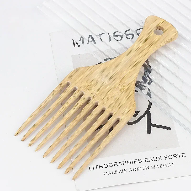 1 قطعة مشط الشعر الخشبي الخيزر - مراجعة Bamboo Cutlery Set وسعره