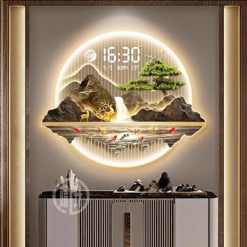 ساعات حائط بتصميم صيني عصري، س - مراجعة Luxury Lifestyle Aesthetic وسعره