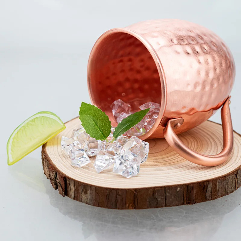 【F】 كوب موسكو ميول نحاسي 100%  - مراجعة Copper Cocktail Mug وسعره