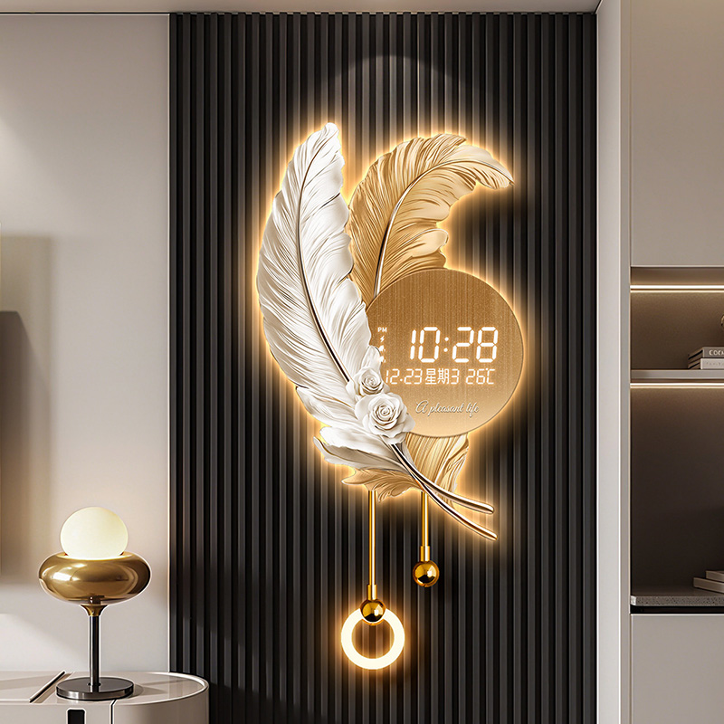 ساعات حائط بتصميم صيني بسيط وف - مراجعة Luxury Lifestyle Aesthetic وسعره