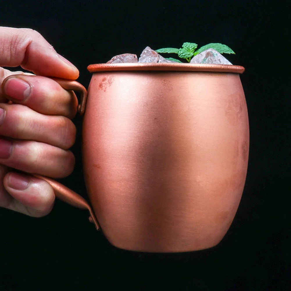 كوب نحاسي نقي 100٪ سعة 530 مل، - مراجعة Copper Cocktail Mug وسعره