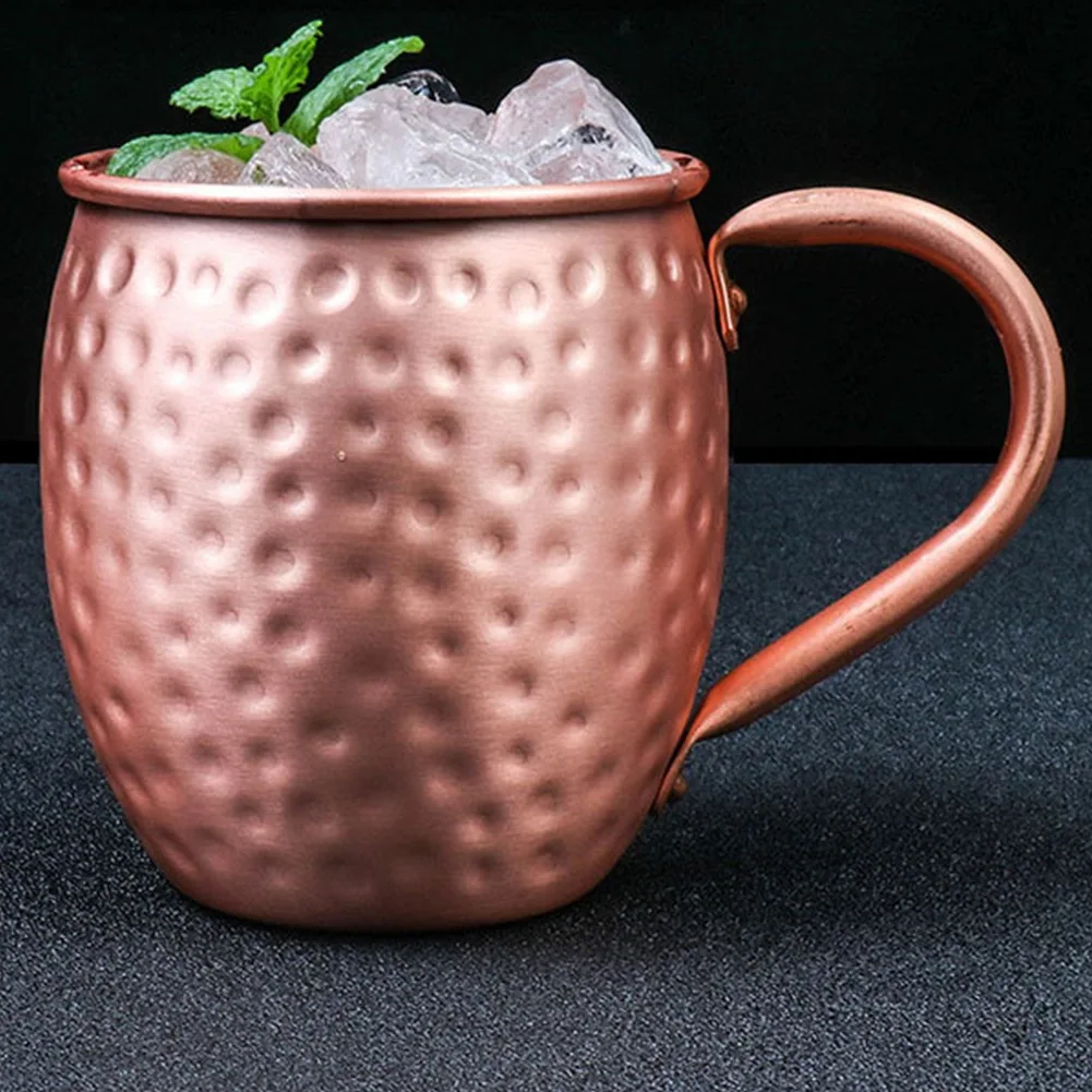 كوب نحاسي نقي 100٪ سعة 530 مل، - مراجعة Copper Cocktail Mug وسعره