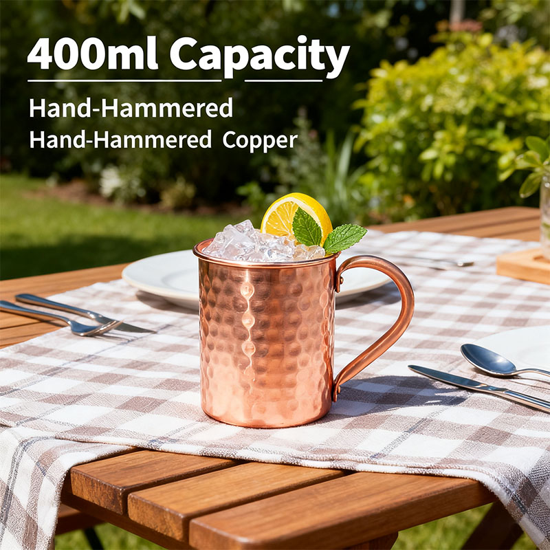 أكواب نحاسية جديدة 100%، أكواب - مراجعة Copper Cocktail Mug وسعره