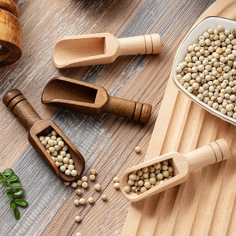 2/5 قطعة مجموعة مغرفة القهوة ا - مراجعة Bamboo Cutlery Set وسعره
