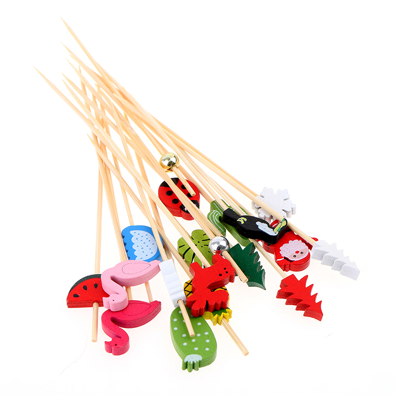 100pcs12cm الخيزران اختيار بوف - مراجعة Bamboo Cutlery Set وسعره