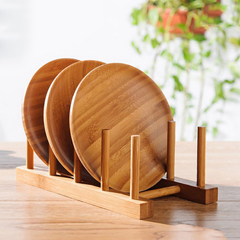 المطبخ تجفيف رف طبق غطاء وعاء  - مراجعة Bamboo Cutlery Set وسعره