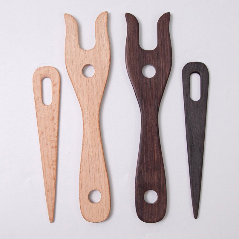 طقم من قطعتين: شوكة حياكة وإبر - مراجعة Bamboo Cutlery Set وسعره
