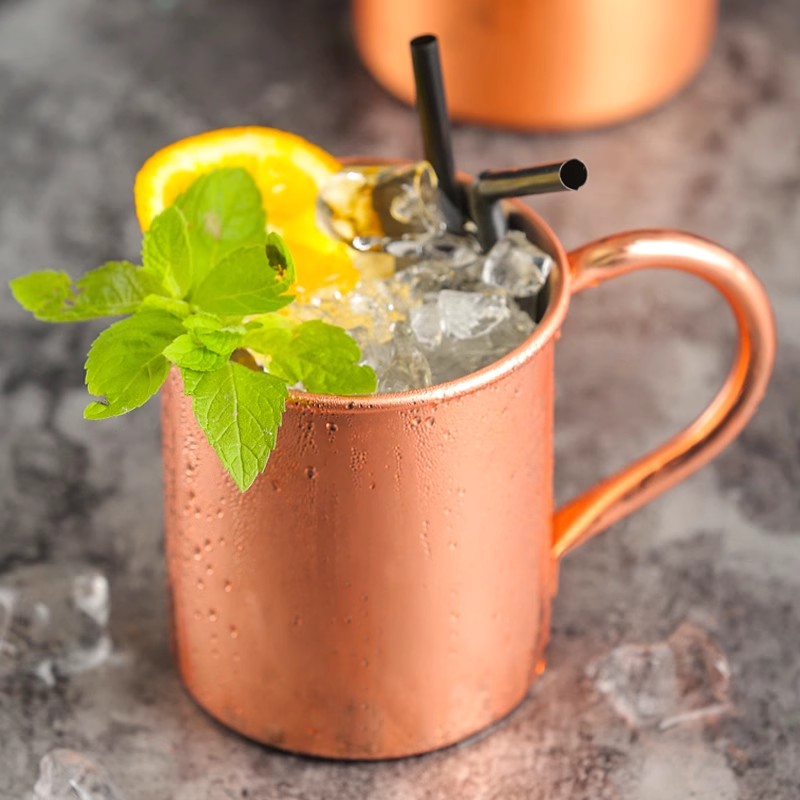 400 مللي كوب مطلي بالنحاس أكوا - مراجعة Copper Cocktail Mug وسعره