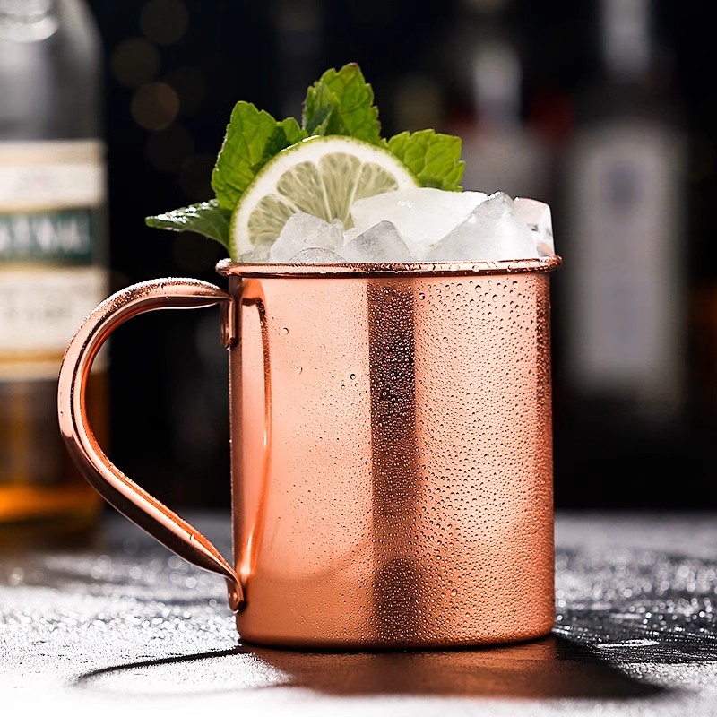 400 مللي كوب مطلي بالنحاس أكوا - مراجعة Copper Cocktail Mug وسعره